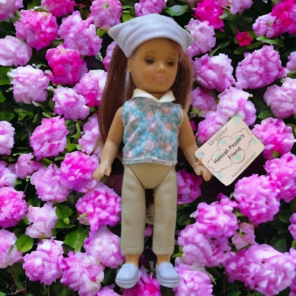 McDonalds Hannah Peppers Friend Madame Alexander Doll 2003 #8 Sleepy‎ Eye Vtg